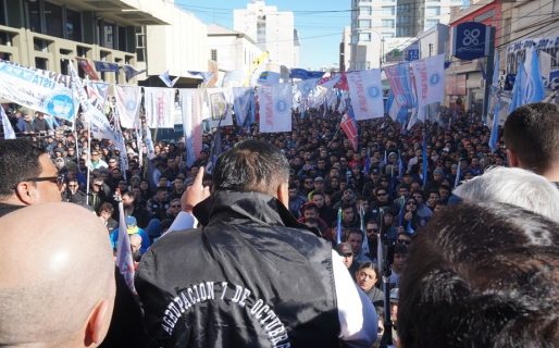Histórica movilización de Petroleros para pacificar la Cuenca