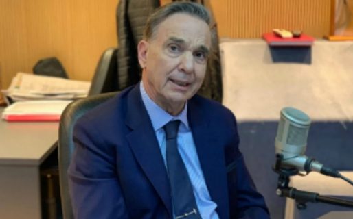 Pichetto llega a Puerto Madryn para dirigirse a Sierra Grande