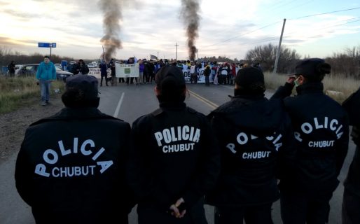 Massoni dijo que la policía aplicará el protocolo para liberar la ruta