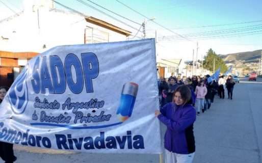 SADOP anunció un paro y movilización para el viernes