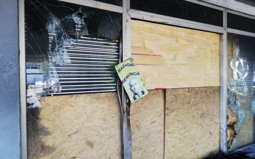 Los destrozos en Casa de Gobierno alcanzarían una suma millonaria