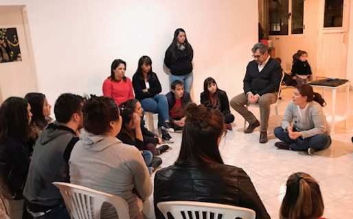 Ana Clara Romero se reunió con jóvenes para escuchar sus inquietudes