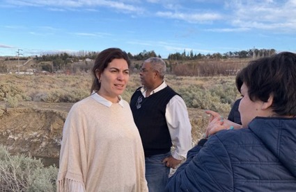 Romero manifestó su preocupación por la situación ambiental en Comodoro