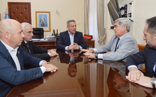 Arcioni recibió a representantes del Poder Judicial de la Provincia
