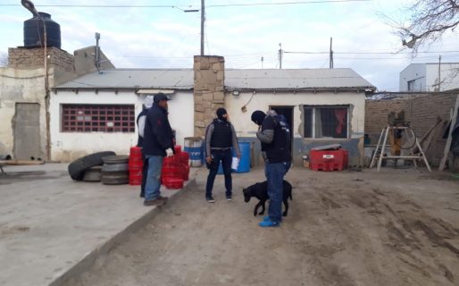 Trece allanamientos por la causa de la Emergencia Climática en Comodoro