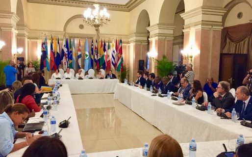 Luenzo llevó a Cuba la crisis de Chubut