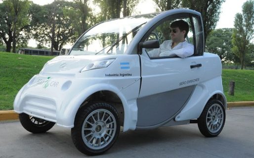 Llegó el primer auto eléctrico argentino: puede recorrer 100 kilómetros con 40 pesos