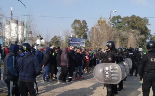 Nuevos incidentes con trabajadores de la UOCRA en Ensenada