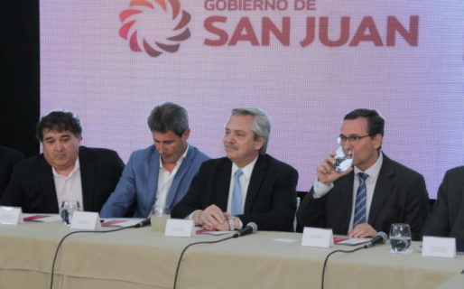 Para Alberto Fernández «hay un Vaca Muerta en San Juan que es la minería»