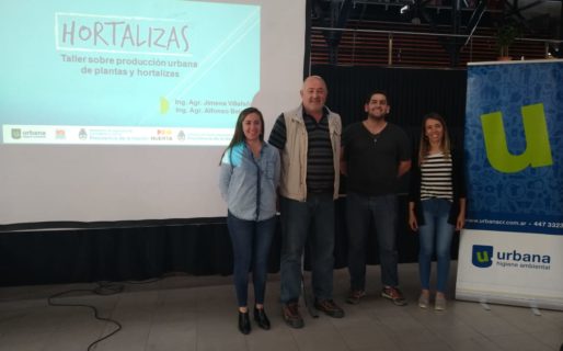 Exitosa convocatoria de Urbana al Taller de “Hortalizas”