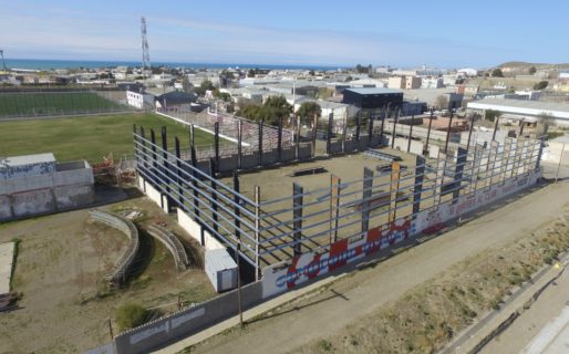 Con aportes municipales avanza a buen ritmo el gimnasio del Club Huracán