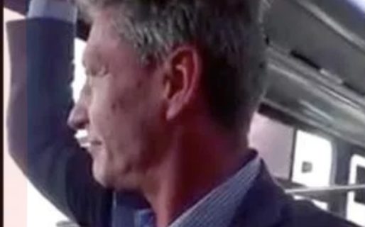 Intentan identificar a la persona que filmó a Arcioni en Aeroparque