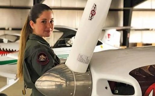 A los 25 años se convirtió en la primera aviadora argentina egresada en EEUU