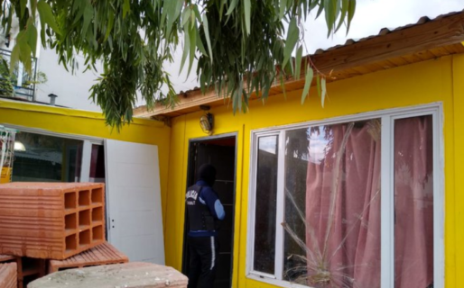 Secuestraron armas en allanamientos e investigan amenazas