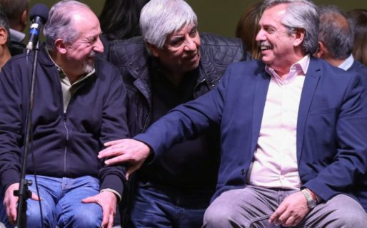 Cristina y Alberto bendicen la unificación de la CTA y la CGT