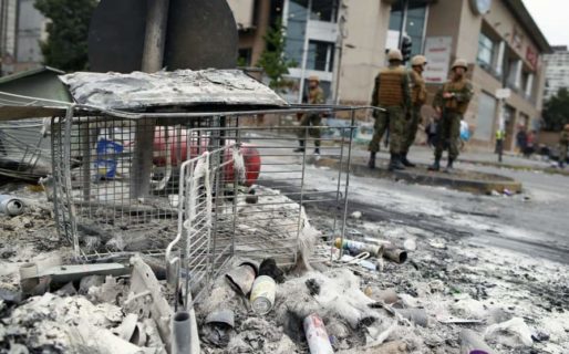 Caos en Chile: mueren tres personas tras incendio en supermercado