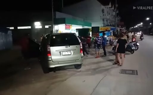 Realizó un horripilante hallazgo tras bajar de su auto para ver con qué había chocado