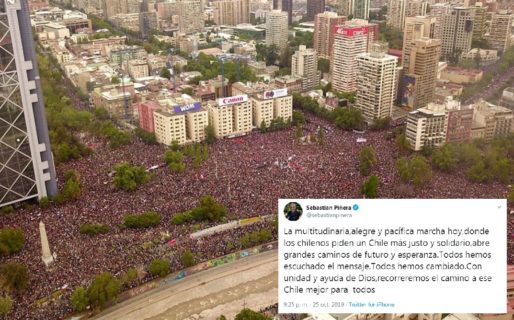 Piñera no entendió el mensaje