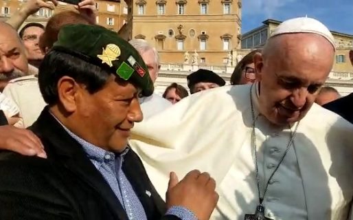 Jorge Palacios, el comodorense veterano de Malvinas que se reunió con el Papa