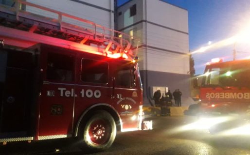 Evacuaron un edificio céntrico por un incendio