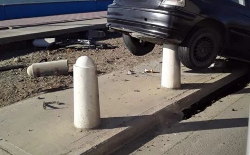 Chocó y abandonó su BMW: Ocurrió en el camino «Tiburón»