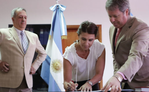 Antonena tomó juramento a nueva Subsecretaria de Coordinación Financiera