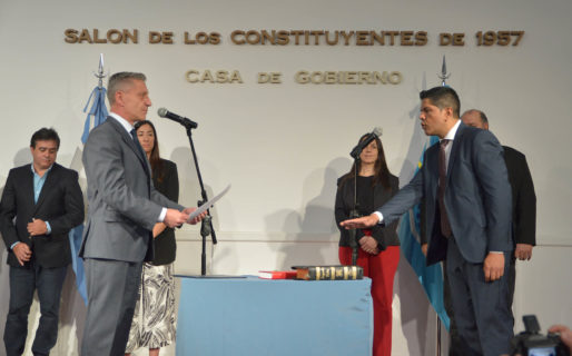 Cristian Ayala juró como nuevo Secretario de Trabajo