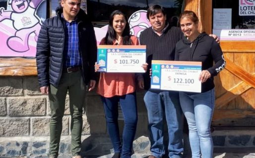 Lotería premió a dos vecinas de Cholila