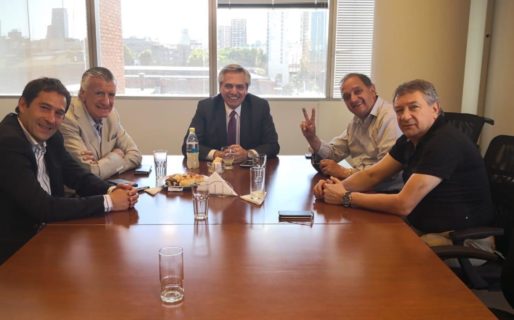 Linares se reunió con Alberto Fernández