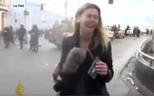 La cobarde agresión a una periodista argentina en Bolivia