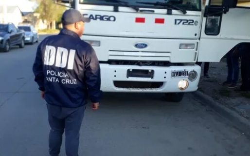 Recuperaron en Río Gallegos un camión que fue robado en Comodoro mediante una estafa