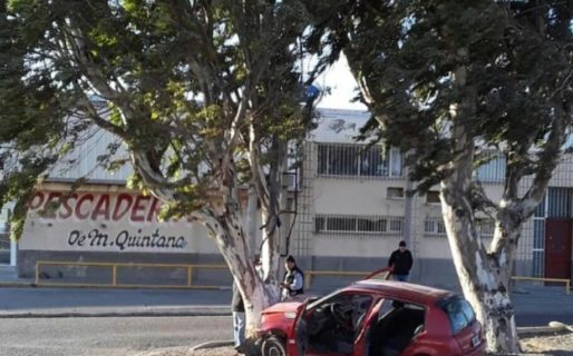 Comodoro: dos choques en Avenida Yrigoyen