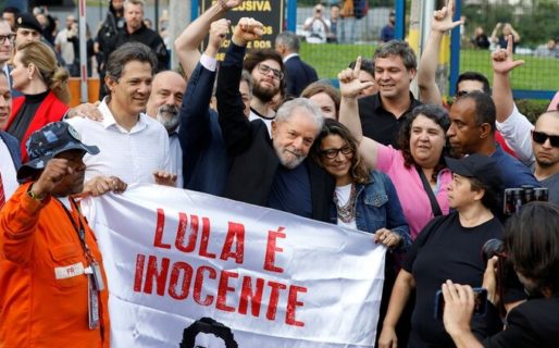 Lula da Silva quedó en libertad