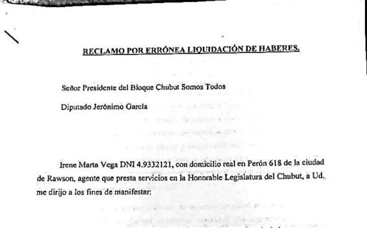 Escándalo en Legislatura: denuncian sueldos mal liquidados desde 2015