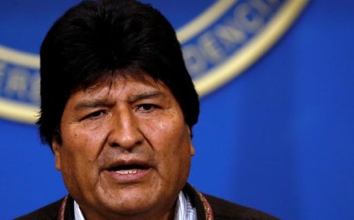 Evo Morales fue abucheado cuando brindaba una conferencia en México