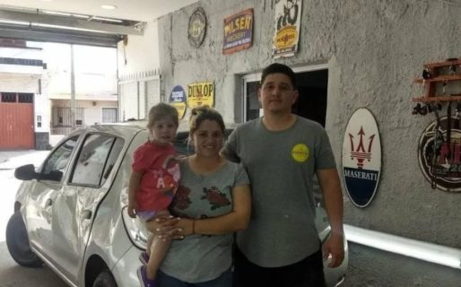 Lanús le arregló el auto a la familia que había sido atacada por hinchas de Banfield