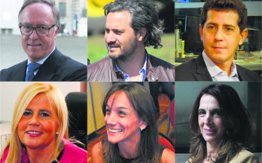 Las mujeres y los hombres que acompañarían al presidente electo