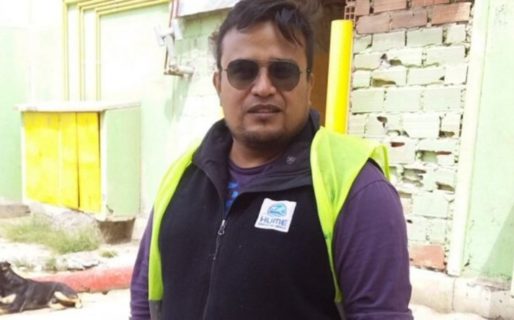 Héroe: salvó a una familia de un incendio en las 1008