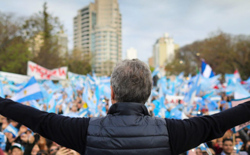 Macri convocó a una marcha para despedirse de la presidencia