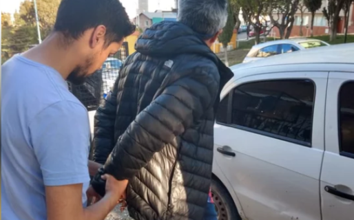 Acusado de narcotráfico fue detenido en pleno centro