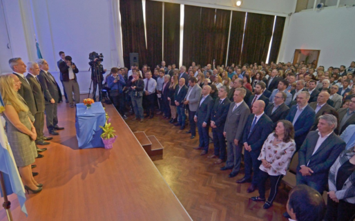 Arcioni y Sastre fueron proclamados como Gobernador y Vice electos