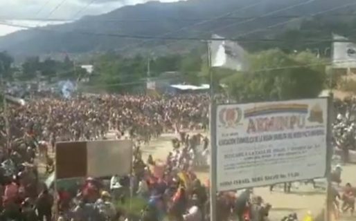 Salvaje represión en una marcha de cocaleros deja al menos 5 muertos