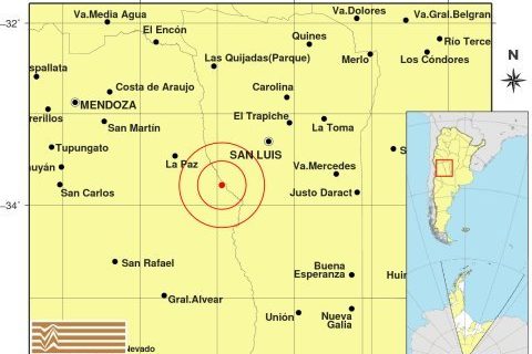 Sismo de 6.0 en Mendoza se sintió en varias ciudades argentinas
