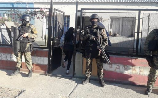 El ministro de Seguridad supervisó un operativo y secuestro de armas de fuego