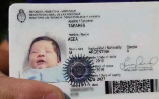 Insólito: Un hincha de Colón le puso “Aeea” a su hijo