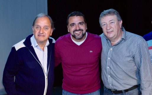 Linares se reunió con el intendente de Ushuaia y Norberto Yahuar en Tierra del Fuego