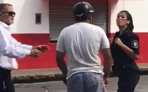 Un hombre golpeó a una mujer policía y fue detenido