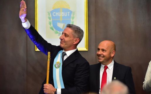 Arcioni comienza su segundo mandato como gobernador