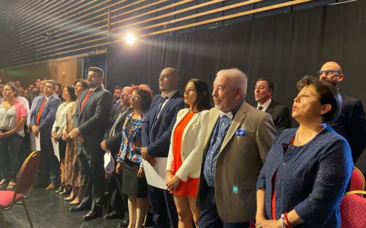 Luque les tomó juramento a los concejales electos y miembros del Tribunal de Cuentas