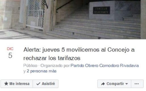 Manifestación en contra del Impuestazo: Solicitan que la SCPL se “municipalice”